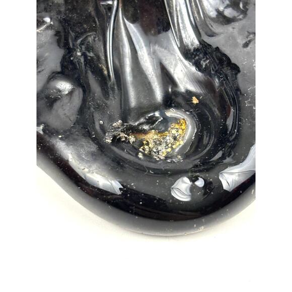 VTG Green 24% Lead Crystal Christmas Tree Peter Kaspar Art Glass Unique Rare - Picture 9 of 16